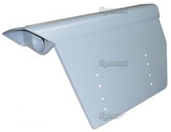 UM80745    Right Flat Top Fender with Dual Headlight Bucket